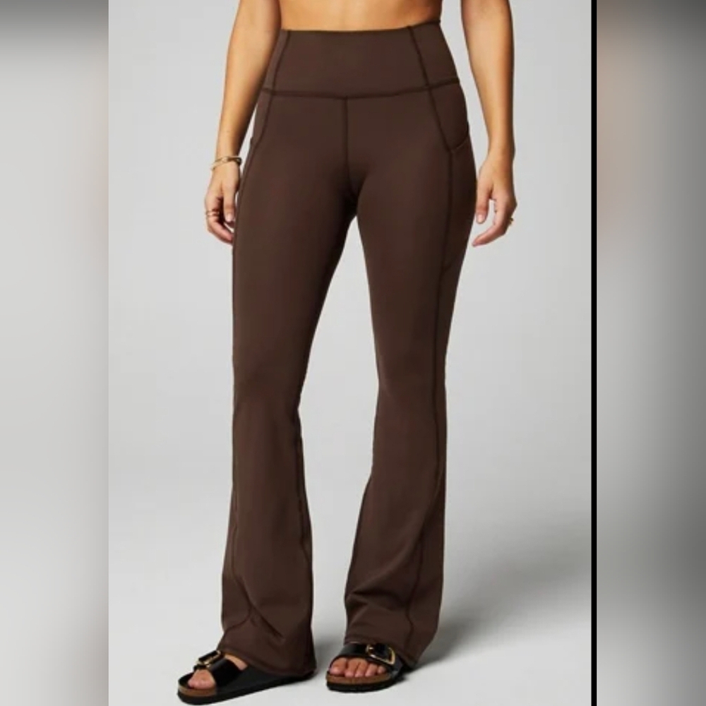 NWT - Oasis PureLuxe High-Waisted Cold Weather Flare Legging - M
